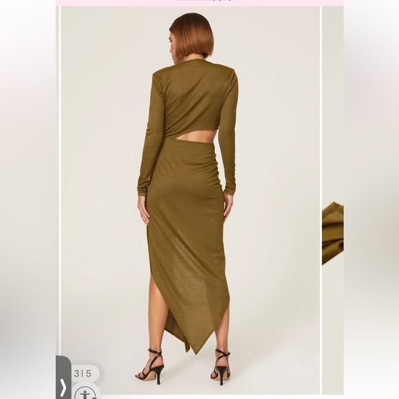 Ronny kobo Tania asymmetrical dress - Picture 4 of 14